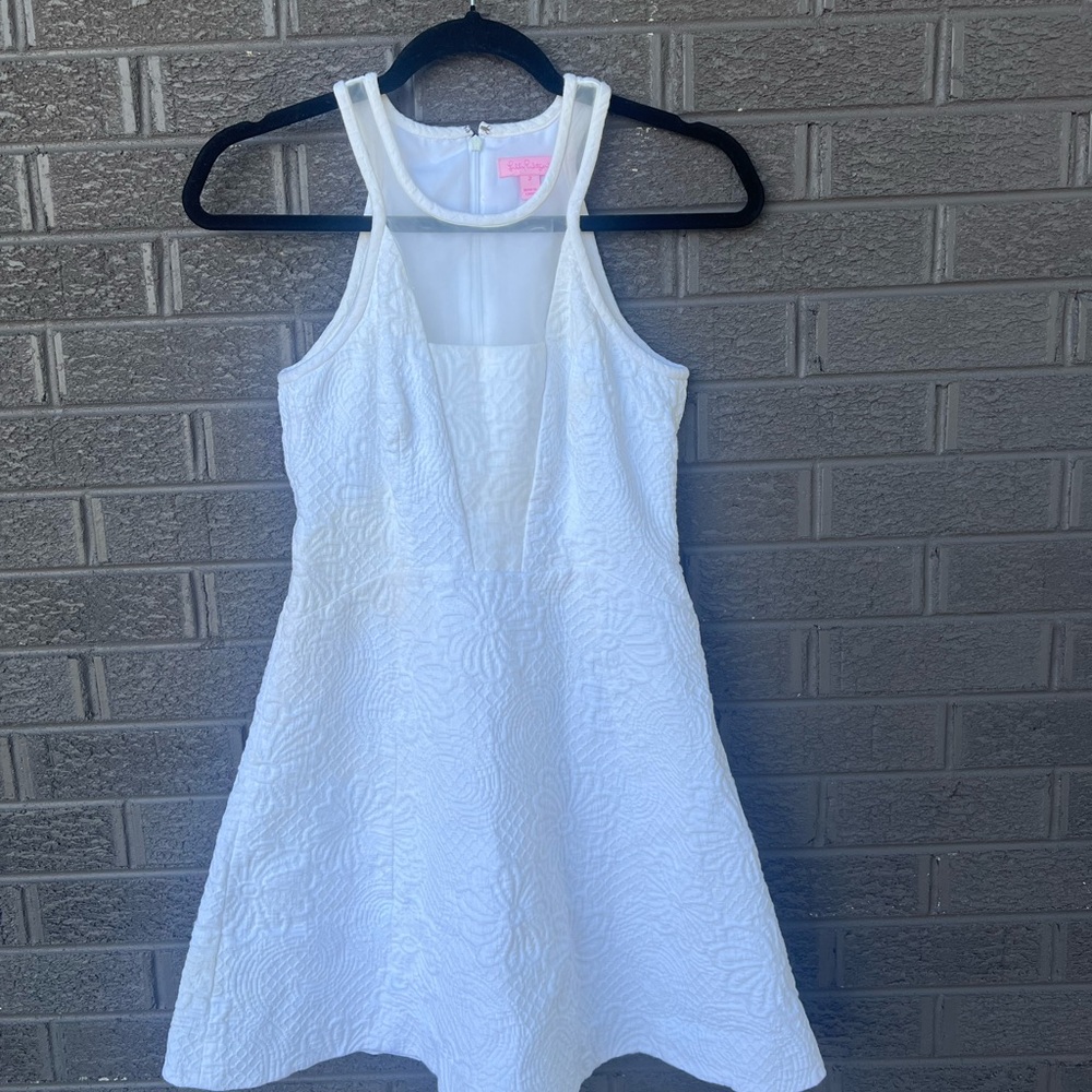 Lilly Pulitzer White Sleeveless Dress
